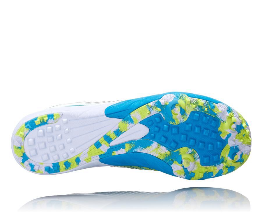 Tennis Hoka One One Evo Xc Femme - Bleu/Vert - DVU-891407